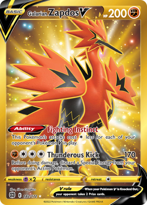 Galarian Zapdos V