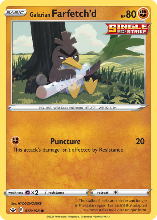 Galarian Farfetch'd