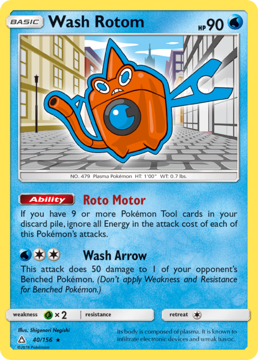 Wash Rotom