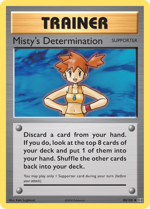 Misty's Determination