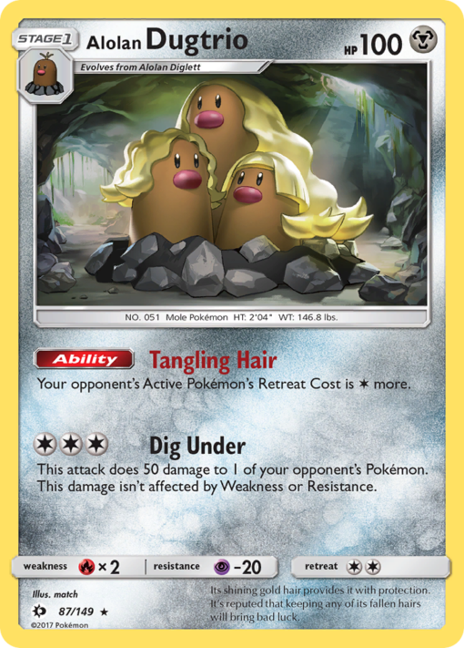 Alolan Dugtrio